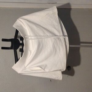 New With Tags Wild Fable Stylish White Shorts with Drawstring Detail (Size XXL)